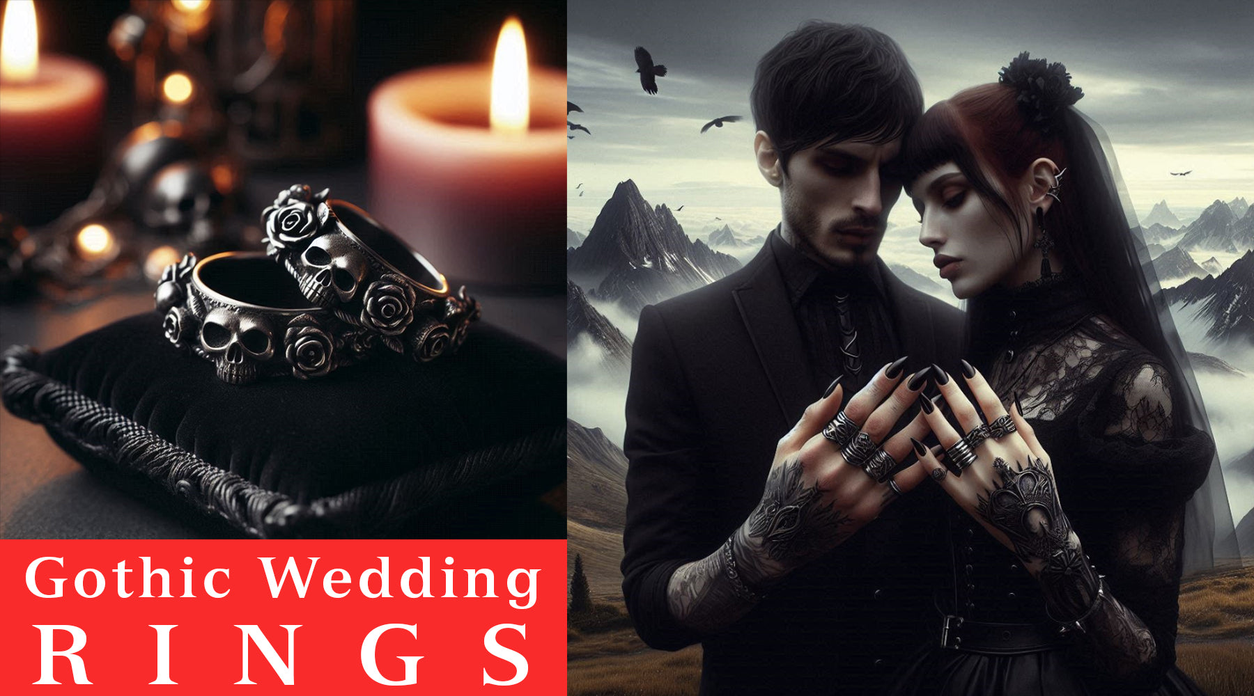 Custom Gothic Wedding Rings Design Ideas for a Personalized Touch