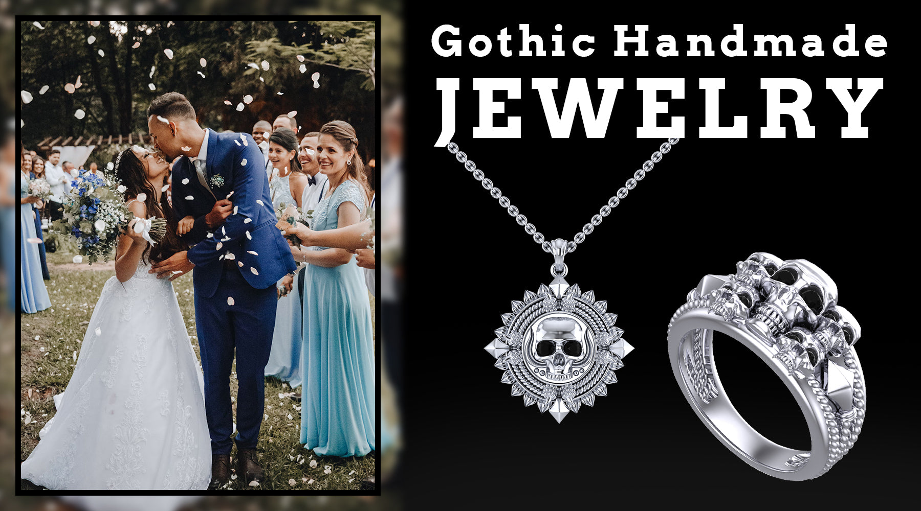 How to Incorporate Gothic Jewelry into Your Wedding