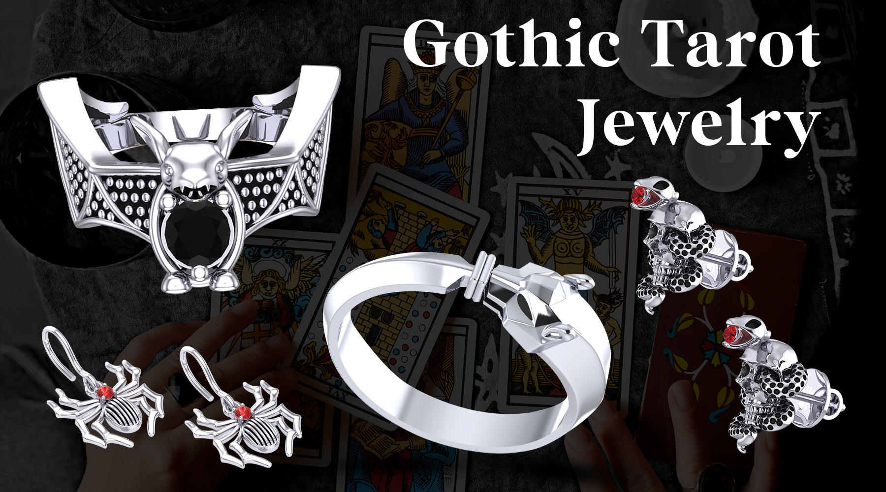 Gothic Tarot Jewelry and Its Connection to Tarot Readings