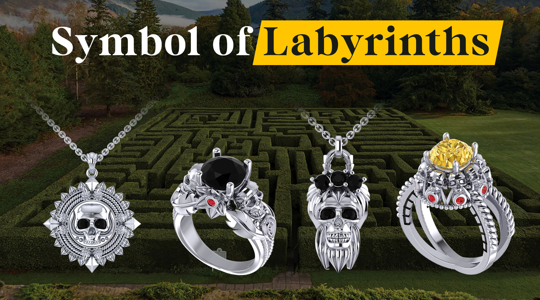 The Symbolism of Labyrinths in Gothic Jewelry