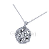 1.50Ct Black Round Diamond Engagement Wedding Gothic Star Design Snake Pendant Sterling Silver White Gold Finish