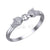 Gothic Jaguar Engagement Wedding Sterling Silver 7 Inch Bracelet White Gold Finish