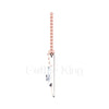 1.00Ct Round Cut Black Diamond Engagement Wedding Gothic Half Skull Chef's Knife Style Pendant Sterling Silver Rose Gold Finish