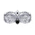 2.5Ct Round Cut Black Diamond Gothic Angel Wings Style Engagement Wedding Ring Sterling Silver White Gold Finish