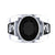 2.00Ct Oval Cut Black Diamond Gothic Solitaire Dragon Men's Engagement Wedding Ring Sterling Silver White Gold Finish