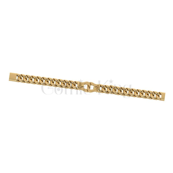Gothic Style with this Stunning Golden Chain Bracelet